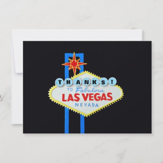 Dank U Las Vegas-evenementen Aankondiging (Voorkant)