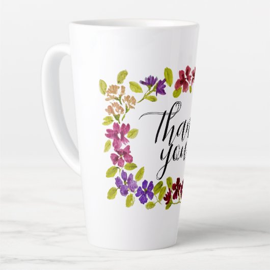 Dank u latte mok (Linkerhoek)