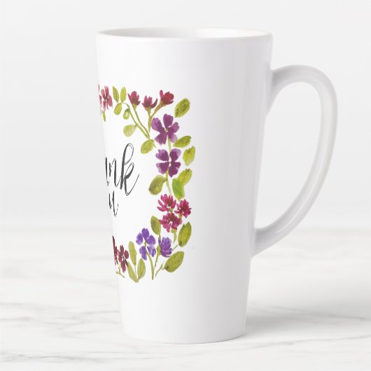 Dank u latte mok (Rechts)