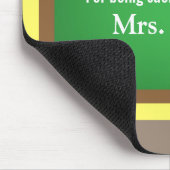 Dank u, leraar, Afstuderen Farewell, Cute Owls Muismat (Hoek)