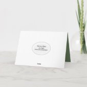 Dank u, Leraar Bedankkaart (Achterkant)