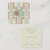 Dank u Leraar: Notitiekaartje (Voorkant / Achterkant)