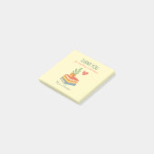Dank u leraar - oprechte waardering cadeau - post-it® notes (Schuin)