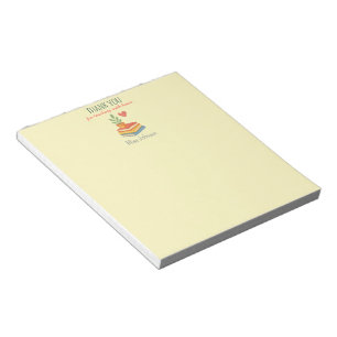 Dank u leraar - oprechte waardering geschenk notitieblok