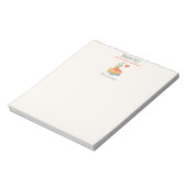 Dank u leraar - oprechte waardering geschenk notitieblok (Linkerzijde)