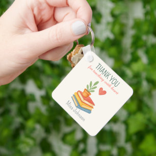 Dank u leraar - oprechte waardering geschenk sleutelhanger