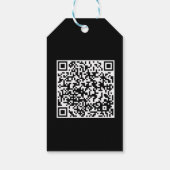 Dank u Logo Hier met QR-code Cadeaulabel (Achterkant)