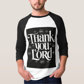 Dank u Lord T-shirt - Inspirerend T-shirt