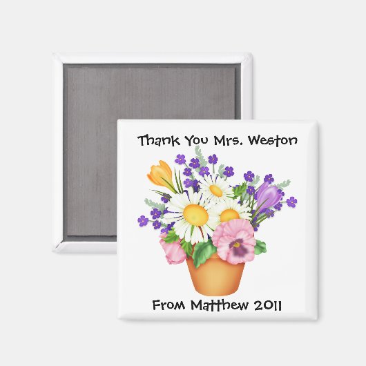 Dank u Magnet (Voorkant / Achterkant)