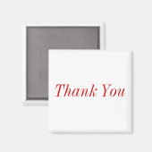 Dank u Magnet (Voorkant / Achterkant)