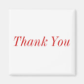 Dank u Magnet (Voorkant)