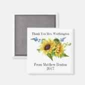 Dank u Magnet (Voorkant / Achterkant)