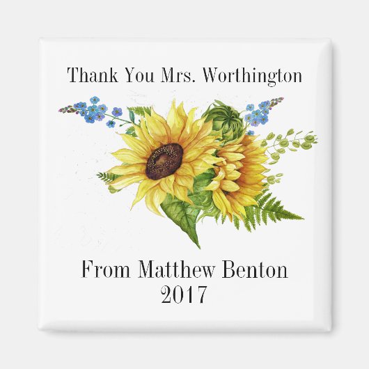 Dank u Magnet (Voorkant)