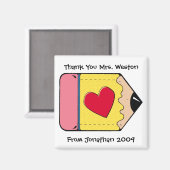 Dank u Magnet van SRF (Voorkant / Achterkant)