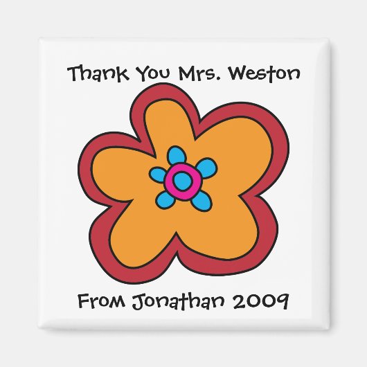 Dank u Magnet van SRF (Voorkant)