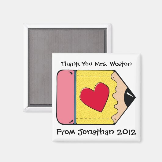 Dank u Magnet van SRF (Voorkant / Achterkant)