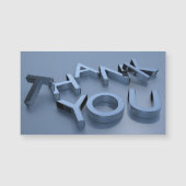 Dank u Magnetische Kaarten (Voorkant)