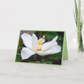 Dank u Magnolia en Honingbijen Kaart (Achterkant)