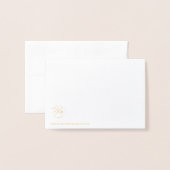 Dank u · Maker Crafts Stitching Stripes Folie Kaarten (Met envelop)