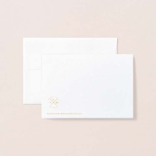 Dank u · Maker Crafts Stitching Stripes Folie Kaarten (Met envelop)