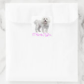 Dank u Maltese Puppy Dog Sticker (Tas)