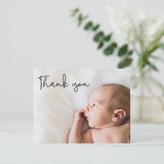 Dank u Manuscript en de Aankondiging van de Baby G (Staand voorkant)