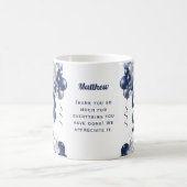 Dank u marine ballonnen koffiemok (Center)