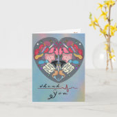 Dank u medisch kaart (Gele Bloem)