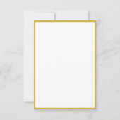 Dank U met Liefde & Dankbaarheid Bedankkaart (Achterkant)