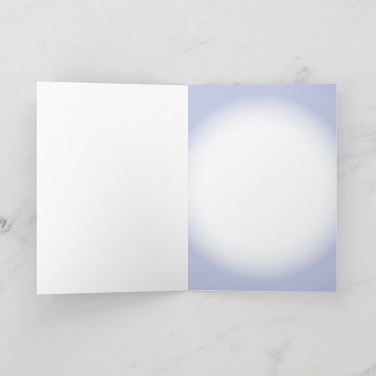 Dank u Mijn Beste Donor - Blauw Bedankkaart (Binnen)