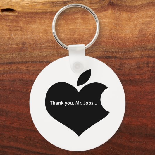 DANK U, MIJNHEER JOBS SLEUTELHANGER (Voorkant)