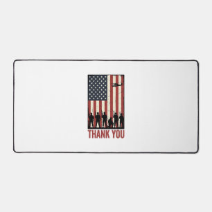 Dank U Militair Amerikaanse Vlag Shirt Ontwerp_1 Bureaumat