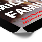 DANK U MILITAIRE FAMILIES PRINT (Hoek)