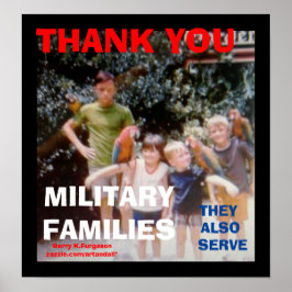 DANK U MILITAIRE FAMILIES PRINT
