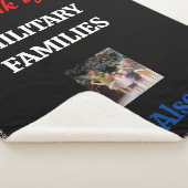 DANK U MILITAIRE FAMILIES SHERPA DEKEN (3/4)