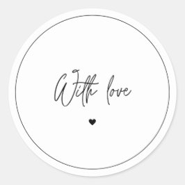 Dank u Minimalistische moderne Sticker