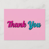 Dank u minimalistische professionele moderne elega briefkaart (Voorkant)