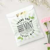 Dank u Mint Vrijwilligerswerk Inzet Bedankzakje (Gezegeld)