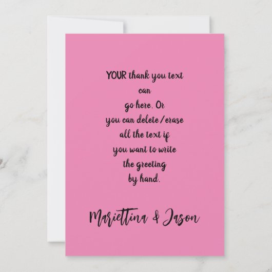 Dank u Mode Steampunk Skeleton Ghost Bedankkaart (Achterkant)