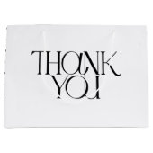 Dank u moderne zaken | QR-code Groot Cadeauzakje (Voorkant)