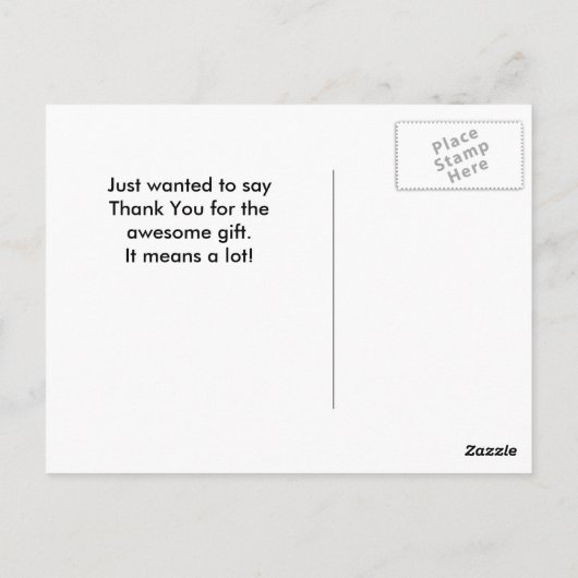 Dank u moderne zwart witte strepen roze glitter briefkaart (Achterkant)