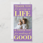 Dank u Moederdag Kaart (Voorkant)