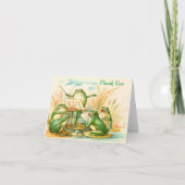 - Dank u - Musical Frogs, Bedankkaart (Voorkant)