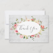 Dank u muziek achtergrond kaart (Voorkant)