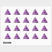 Dank u Naam 16e Bruids PurpleHolograph Crystal Sticker (Vel)