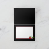 Dank u, nam het Rood Collectie/Zwarte/Rood toe Kaart (Binnen)