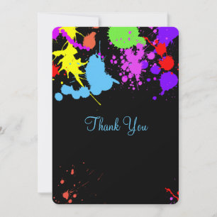 Dank U Neon, Glow in the Dark, Bedankkaart