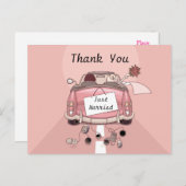 Dank u net het gehuwde Briefkaart (Voorkant / Achterkant)