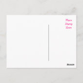 Dank u net het gehuwde Briefkaart (Achterkant)