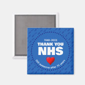 DANK U NHS 75 JAAR MAGNEET (Voorkant / Achterkant)